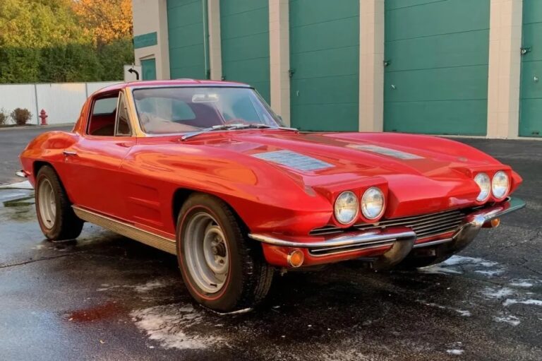 1963 Chevrolet Corvette Split-Window Coupe 4-Speed Project