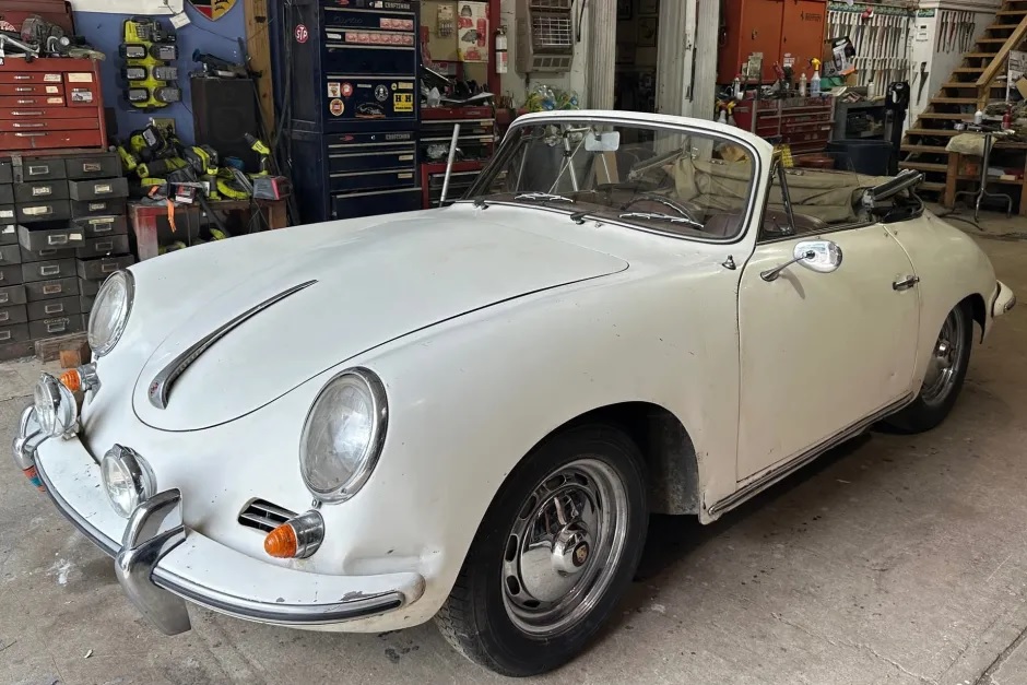1961 Porsche 356B Super 90 Cabriolet Project