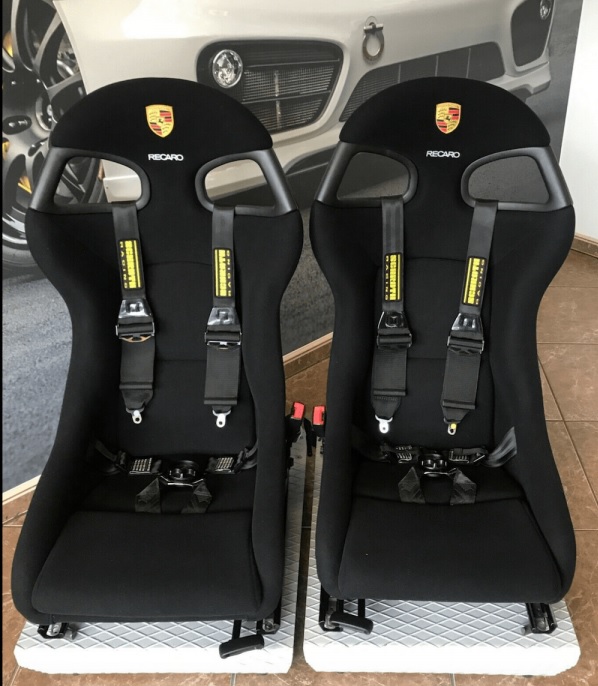 Rare Porsche 996 GT3 RS Recaro Seats