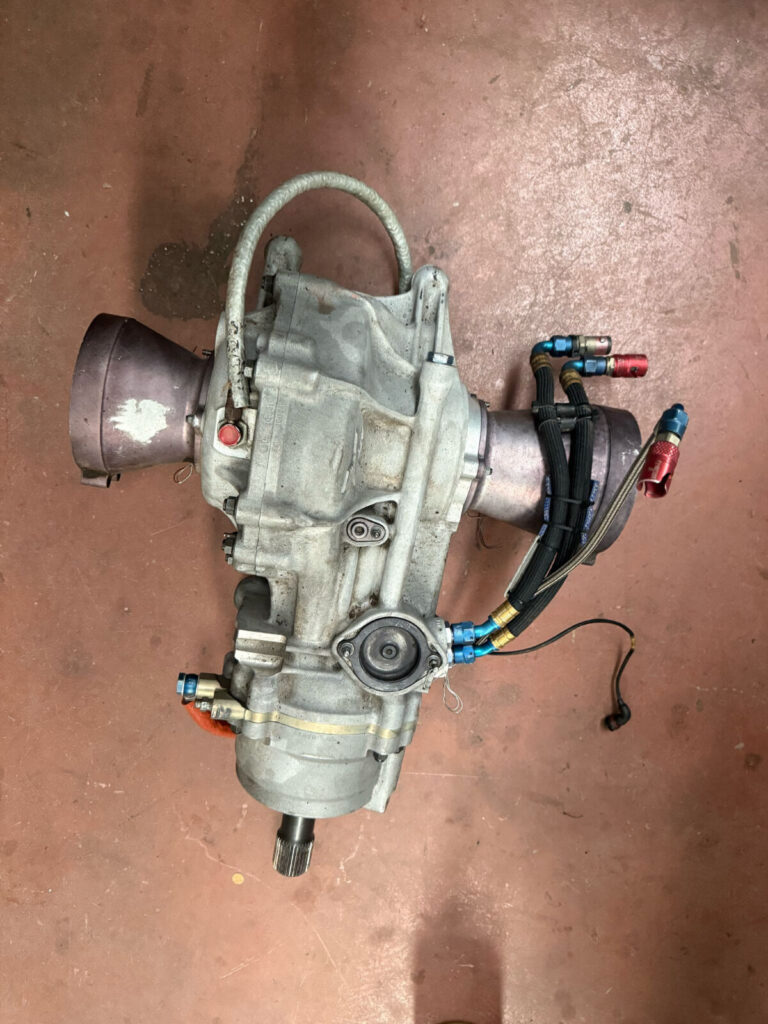 Gearbox and rear differential