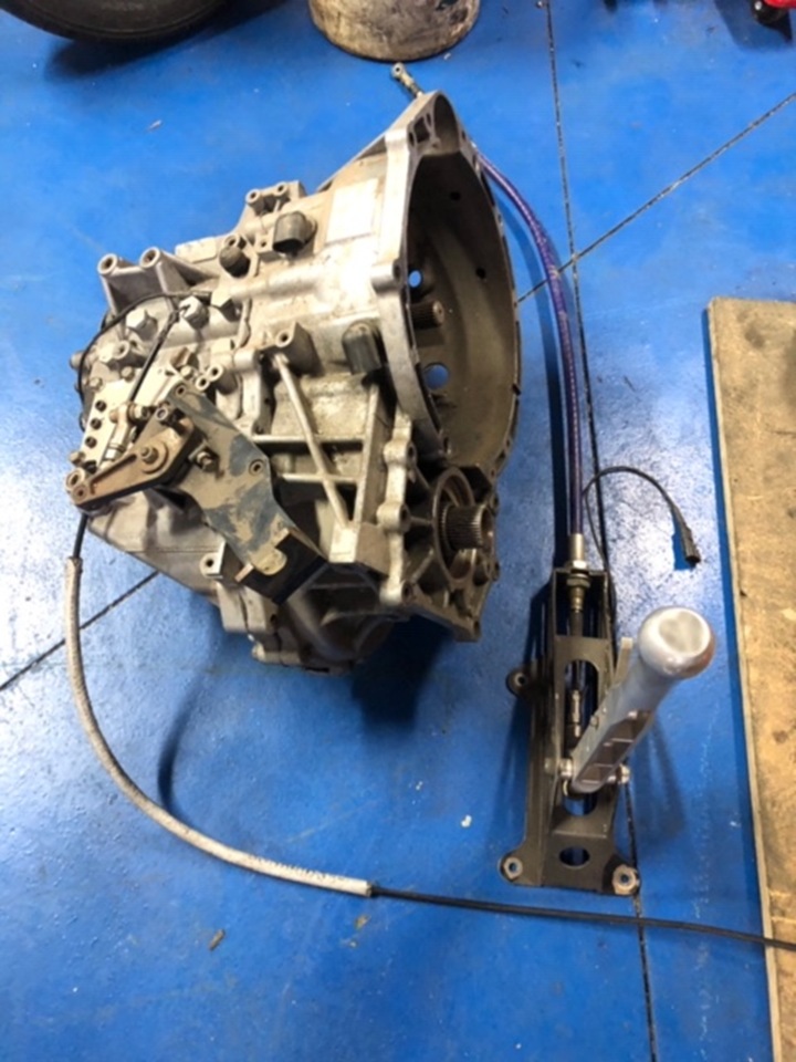 Mitsubishi Evo X Samsonas sequential gearbox