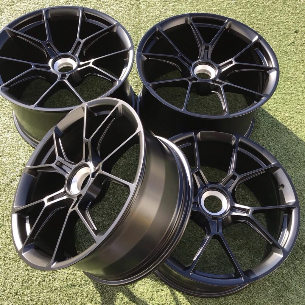 20 21 PORSCHE 992 GT3 TOURING RIMS OEM STOCK SET 4