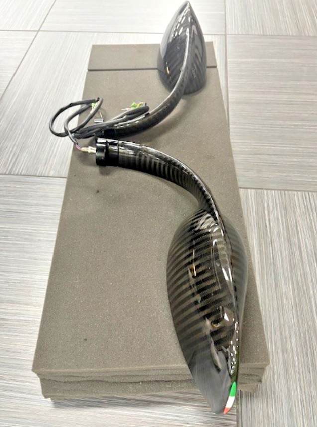 Pagani Huayra Fiber Side Mirrors