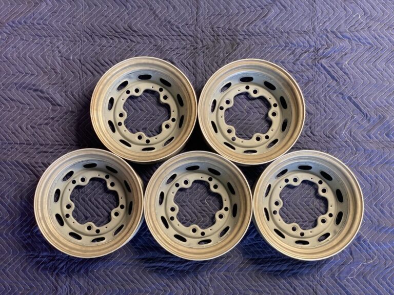 Alloy 15×4.5″ KPZ Wheels and GT-Spec Drum Brakes for Porsche 356