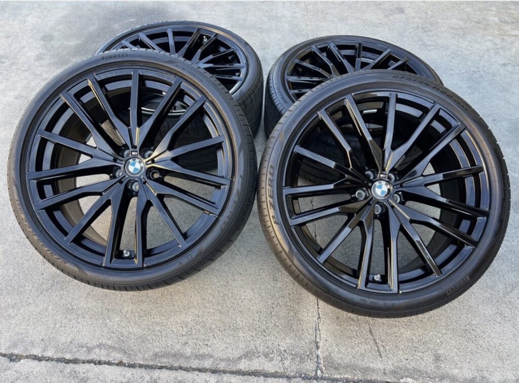 22” BMW X5 X6 742M G05 G06 X5M X6M Wheels Rims Tires Original Factory OEM 2026