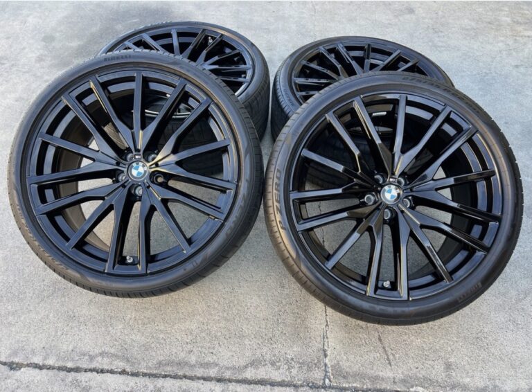 22” BMW X5 X6 742M G05 G06 X5M X6M Wheels Rims Tires Original Factory OEM 2026
