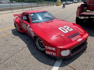 1984 IMSA GTU Mazda RX7 Roger Mandeville
