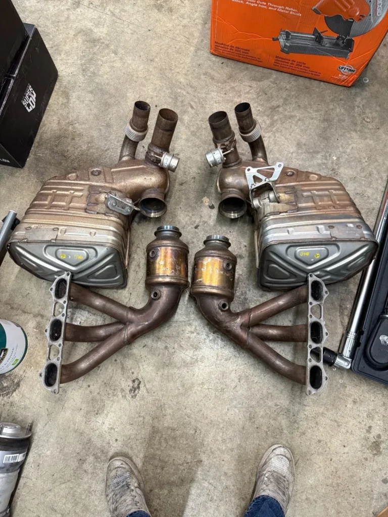 Used Porsche 911 GT3RS 991.2 OEM Stock Exhaust 2018-2019 Full System